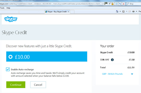 buy skype credit with bitcoin